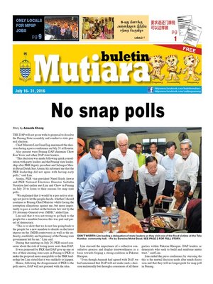 cover image of Buletin Mutiara 16-31 Jul 2016